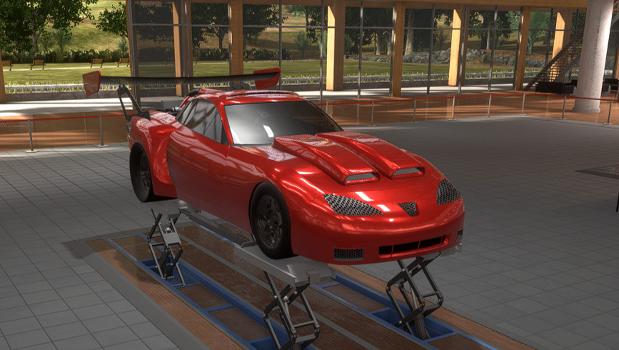 Corvette C6 Dragster